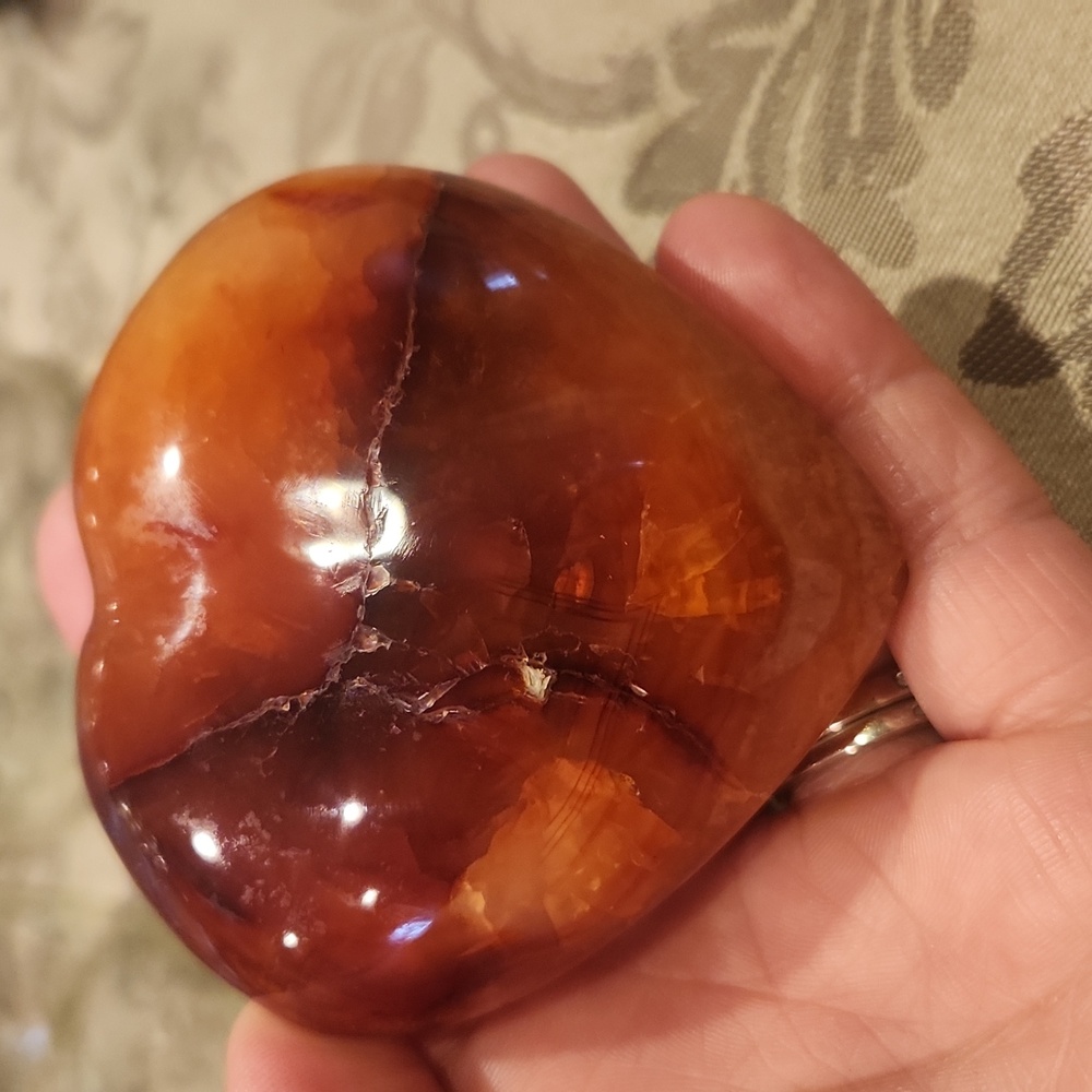 Carnelian heart